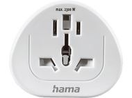 HAMA Adaptateur de voyage Type E et F Europe (00223455)