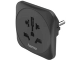 HAMA Adaptateur de voyage Type E Prise mondiale (4047443494030)