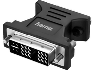 HAMA Adaptateur DVI - VGA Full HD Noir (200340)