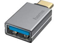 HAMA Adaptateur USB-C - USB 3.2 OTG Aluminium (200300)