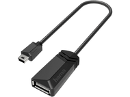 HAMA Adaptateur USB OTG 2.0 - miniUSB Noir (200309)