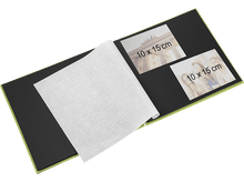 Charger l&#39;image dans la galerie, HAMA Album photo Fine Art 10x15 cm Noir (90145)
