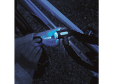 HAMA Antivol de chaîne pour vélo avec clé lumineuse, 120 cm, noir
