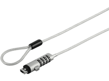 Charger l&#39;image dans la galerie, HAMA Antivol USB avec combinaison pour laptop (54117) Antivol
