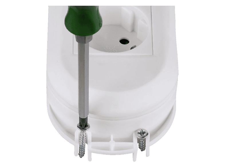 Bloc multiprise + Interrupteur Colour Blanc (108886)