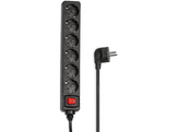 Bloc multiprise + Interrupteur Noir (30394)