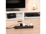 Bloc multiprise + Interrupteur Noir (30394)