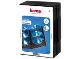 HAMA Boîtier pour 4 DVD - 5 pièces (51186)
