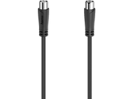 HAMA Câble antenne coaxiale 90 dB 1.5 Noir (205052)