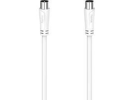 HAMA Câble antenne coaxiale 90 dB 10m Blanc (205049)