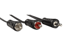 Charger l&#39;image dans la galerie, HAMA Câble audio 3.5 mm Jack 2RCA 1.5 m (205110)
