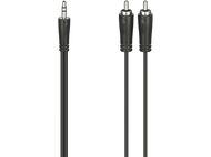 HAMA Câble audio 3.5 mm Jack 2RCA 1.5 m (205110)