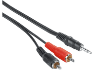 HAMA Câble audio 3.5 mm Jack 2RCA 2 m (205106)