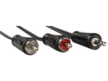 Charger l&#39;image dans la galerie, HAMA Câble audio 3.5 mm Jack 2RCA 5 m (205112)
