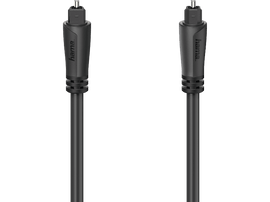 HAMA Câble audio fibre optique ODT (Toslink) 1.5 m Noir (205134)