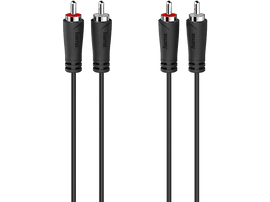 HAMA Câble audio stereo RCA mâle - RCA mâle 1.5m (205097)