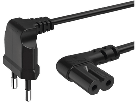 HAMA Câble d'alimentation 2-pin 3 m Noir (223284)