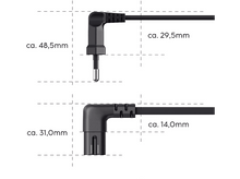 Charger l&#39;image dans la galerie, HAMA Câble d&#39;alimentation 2-pin 3 m Noir (223284)
