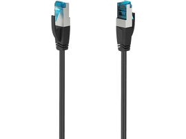 HAMA Câble réseau Cat-6a 10 Gbit/s 1.5 m (200680) Câble Ethernet 1,5 m Noir