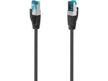 Charger l&#39;image dans la galerie, HAMA Câble réseau Cat-6a 10 Gbit/s 10 m (200683) Câble Ethernet 10 m Noir
