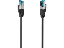HAMA Câble réseau Cat-6a 10 Gbit/s 5 m (200682) Câble Ethernet 5 m Noir