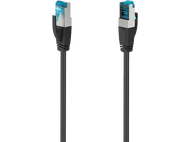 HAMA Câble réseau Cat-6a 10 Gbit/s 5 m (200682) Câble Ethernet 5 m Noir