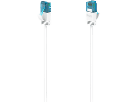 HAMA Câble réseau Cat-6a 10 Gbit/s U/UTP 1.5 m Blanc (200689)