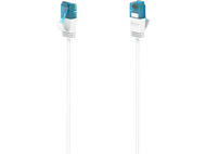 HAMA Câble réseau Cat-6a 10 Gbit/s U/UTP 1.5 m Blanc (200689)