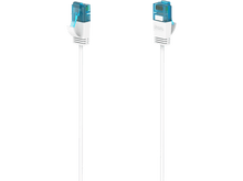 Charger l&#39;image dans la galerie, HAMA Câble réseau Flexi-Slim Cat-6a 10 Gbit/s U/UTP 0.75 m Blanc (200688) Câble Ethernet 0,75 m Blanc
