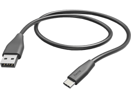 HAMA Câble USB-A - USB-C 1.5 m Noir (201595)