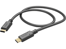 Charger l&#39;image dans la galerie, HAMA Câble USB-C - USB-C 1 m Noir (00201589) Câble USB-C 1 m Noir
