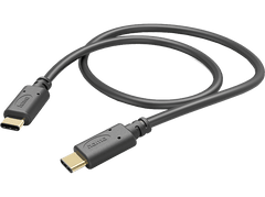 HAMA Câble USB-C - USB-C 1 m Noir (00201589)