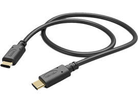 HAMA Câble USB-C - USB-C pour charge et données 1.5 m Noir (183329)