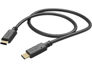 HAMA Câble USB-C - USB-C pour charge et données 1.5 m Noir (183329)