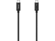 HAMA Câble USB-C - USB-C Thunderbolt 3 Ultra HD 50 cm Noir (200660)