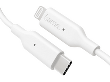 Charger l&#39;image dans la galerie, HAMA Câble USB - Lightning 1 m Blanc (183295)
