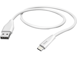 HAMA Câble USB - USB-C 1.5 m Blanc (125101)