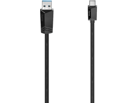 HAMA Câble USB - USB-C 1.5 m Noir (200652)