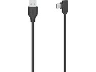 HAMA Câble USB - USB-C 90° 2.0 75 cm Noir (200646)