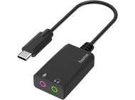 HAMA Carte son externe USB-C - 2 x Jack 3.5mm (in/out) (200320)