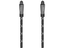 Charger l&#39;image dans la galerie, Deux câbles noirs avec un design noir et gris, avec le logo Hama en haut.
