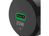 HAMA Chargeur pour voiture avec câble 1 m USB-C PD 25 W Noir (00201614)