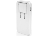 HAMA Chargeur rapide, 2 ports USB-C, 1 port USB-A, PD, 65 W, pliable, blanc
