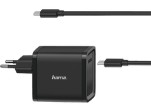 Charger l&#39;image dans la galerie, HAMA Chargeur universel pour laptop 45 W Noir (00200005)
