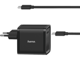 HAMA Chargeur universel pour laptop 45 W Noir (00200005)