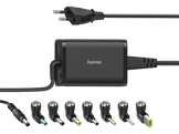 HAMA Chargeur universel pour laptop 65 W Noir (00200002) Chargeur laptop