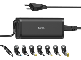 HAMA Chargeur universel pour laptop 90 W Noir (00200003) Chargeur laptop