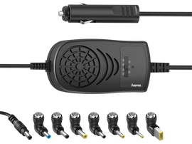 HAMA Chargeur universel pour laptop Auto 120 W Noir (00200009)