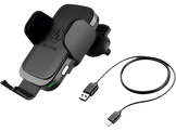 Chargeur voiture sans fil FC10 + Câble USB-C Noir (188300)