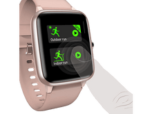 Charger l&#39;image dans la galerie, HAMA Fit Watch 5910 smartwatch Or Rose (178605)
